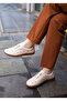 2010730 Genuine Leather Laser Orthopedic Sole Women's Rubber Shoes - 2