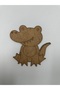 10 Pieces of Crocodile Wood for Painting School Event Activity Art 15 cm - 4