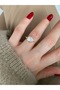Limited Edition - Women's Ring with Large Drop Stone and Bottom Adjustment - 5