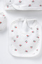 Baby Girl Cotton 100% Organic Newborn Hospital Release Set of 5 - 4