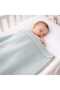100% Cotton 4-Layer Muslin Soft Textured Baby Blanket - 2