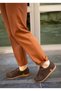Toskana Genuine Nubuck Leather Orthopedic Rubber Sole Lightweight Comfortable Daily Shoes - 7