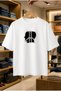 Summer Short Sleeve T-Shirt Anti-Sweat Cotton Printed T-Shirt Chain Drawing - 2