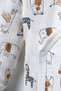 Baby Boy Cotton Safari 100% Organic Newborn 5-Piece Hospital Discharge Set - 2