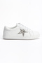 Women's Genuine Leather Casual Sports Shoes 2082 White - 2
