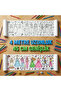 Coloring Book Mannequins Fashion World Roll 4 Meters Long 45 cm Width