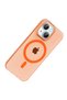 غطاء LVSQVR iPhone 14 PC Blank Magsafe (01603) - برتقالي - 2