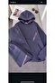 Unisex Oversize Basic Tracksuit Set with Hood Premium - 4