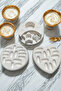 Pinterest 3-Piece Decorative Moon Star Heart Candle Holder Incense Burner - Candlestick - 6