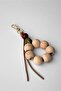 Natural Wooden Charm and Keychain - 4