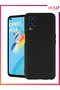 Deep Purple Liquid Inside Velvet Matte Silicone Case for Oppo A54 - 2