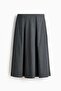 Pleated midi skirt - 3