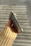 Faux Leather Wallet with Silvery Silver Nomu Card Holder Detail - 4