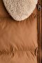 Teddy-collared puffer gilet - 5