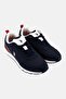 Men Lace Up Casual Shoes, Navy - 2