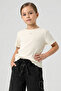 Girl's Heart Embroidered Short Sleeve Camisole Bodysuit