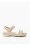 Women Textured Hook and Loop Sandals - 3