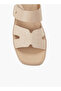 Women Floral Textured Wedge Heel Sandals - 5