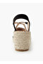 Women Wedge Heel Espadrille Sandals - 5