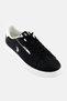 Men Brand Logo Lace Up Casual Shoes, Black