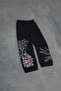 Night Blossom 3 Thread Baggy Unisex Sweatpants - 2