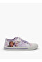 Girls Frozen Print Hook & Loop Ankle Sneakers - 3