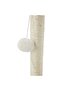 My First Cat Scratching Post with Pom Poms White - 3