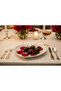 Ornament Pearl Heart-Shaped Plate 26cm – Elegant Stoneware Serving Plate - 3