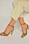 Y569823309 Green Thin Heeled Women's Shoes - 3