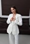 Women's Premium Quality Special Design Paneled Blazer Jacket - 3