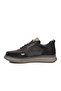 Black Genuine Leather Men's Casual Shoes 152-15808 m