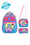 Cute Anime Girl Princess Elementary School Bag 3-Piece Set Lunch Box and Pencil Case - 2
