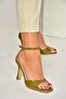 Y569823309 Green Thin Heeled Women's Shoes