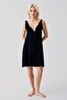 Strappy Short Flexible Viscose Maternity Dressing Gown Nightgown Set - 8