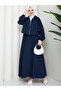 Zippered Bomber Jacket & Skirt Hijab Set Rc9025 - 4