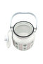 Enamel Milk Can With Lid & Handle Oil Can Milk-2000 ML - 3