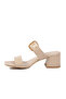 Beige Women's Slippers 318139 Z - 4