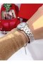 Steel Strap 2 Year Warranty 3 Atm Waterproof Women's Wristwatch + Bracelet Gift - 6