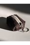 Handmade Bitter Brown Velvet Mini Bag Charm, Keychain Offcut Collection Toprak-I XS - 2