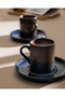 Ligne Nouveau 2-Person 4-Piece Coffee Cup Set - Indigo - 90 ml - 2