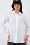 Women's Oversize Basic Shirt 1358 - White - 7