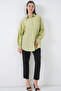 Women's Long Oversize Shirt 1370 - E.Green - 2