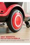 Swiftro Kids Electric Balance Car with 360° Wheels, LED Lights, Music & Safety Belt- Red - 7