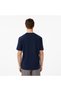 Men's Navy Blue Regular Fit T-Shirt - 2