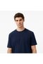 Men's Navy Blue Regular Fit T-Shirt - 4