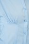 Women's Slim Fit Poplin Shirt 1339 - Blue - 5