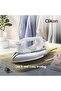 - Heavy Dry Iron, 6 Adjustable Cloth Settings, Ceramic Oil Coated Soleplate, Auto-Cut Off, Si - 7