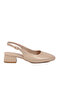 Beige Women's Heeled Shoes 608422 Z