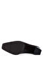 Women's Brown Patent Leather Heeled Shoes - 6