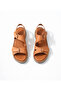 Luna Comfort Tan Genuine Leather Women's Sandals - 2